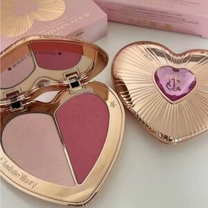 Charlotte Tilbury Heart Blush Palette - Pink and Gold